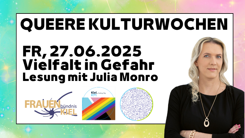 Queere Kulturwoche - Lesung mit Julia Monro